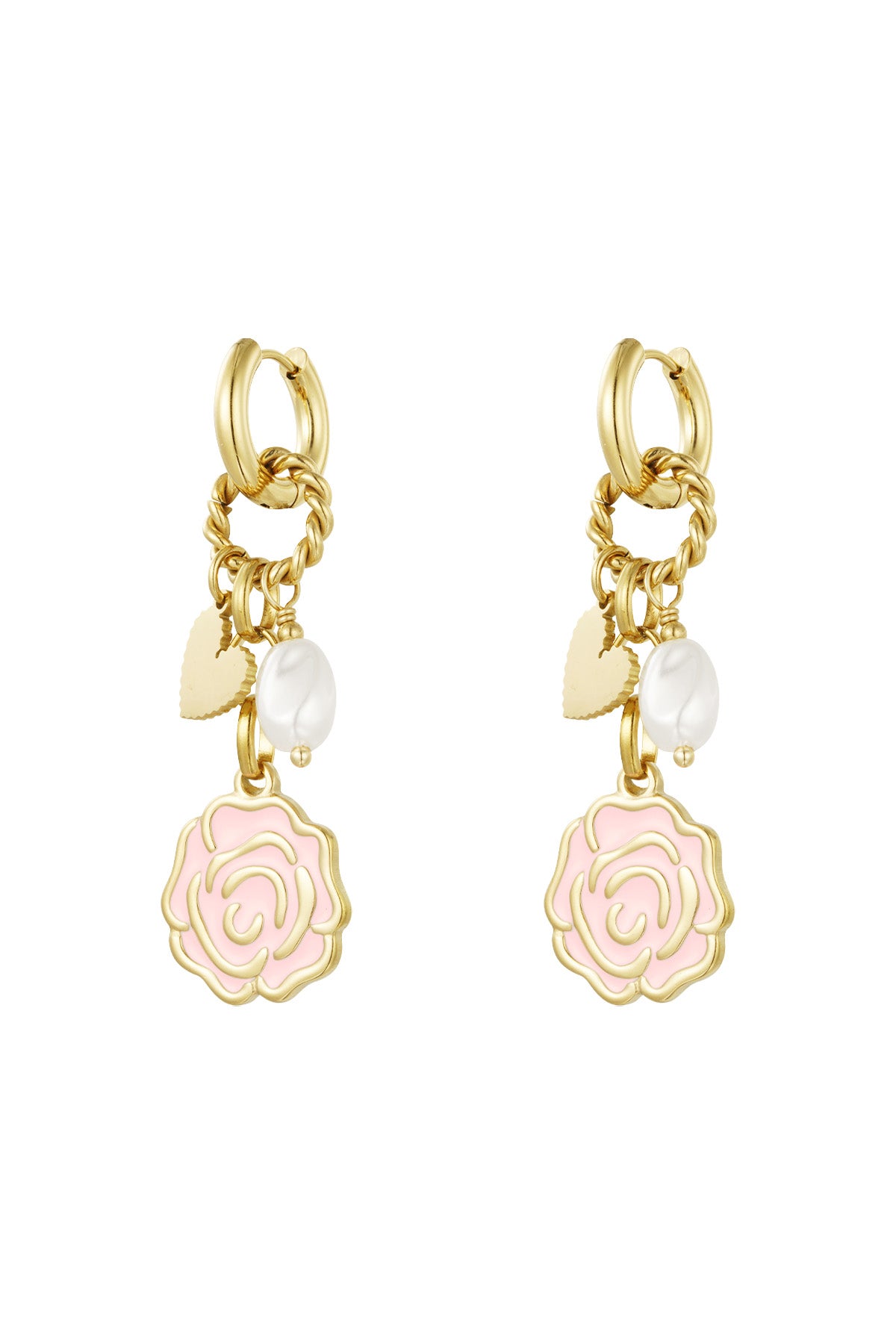 Stylish Fuchsia Drop Earrings for a Bold Look