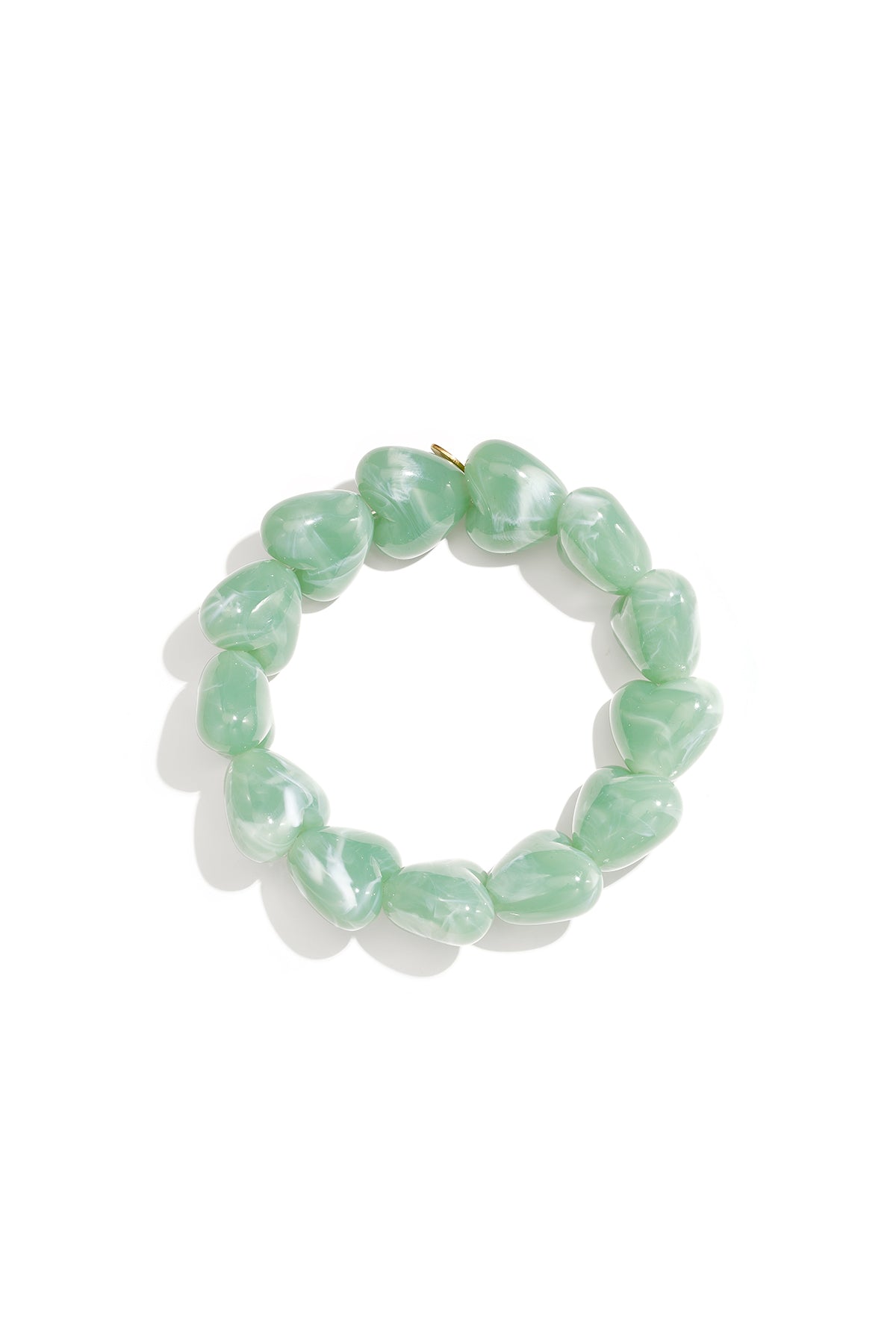 Charming Heart Bead Bracelets for Women