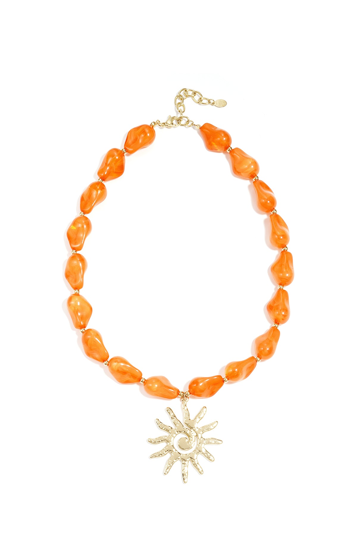 Stylish Acrylic Beaded Necklace for Spring/Summer