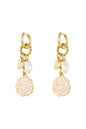 Stylish Fuchsia Drop Earrings for a Bold Look
