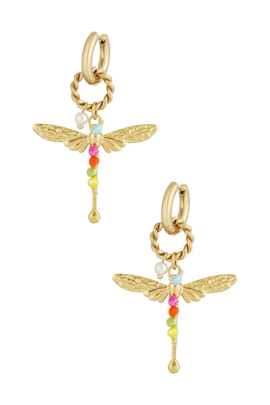 Elegant Gold-Toned Drop Earrings for a Timeless Look