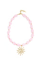 Stylish Acrylic Beaded Necklace for Spring/Summer