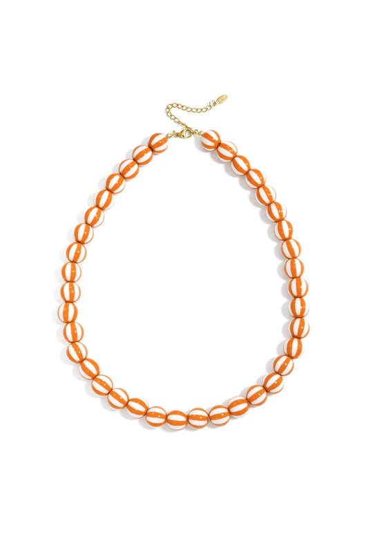 Charming Acrylic Beaded Necklace for Spring/Summer