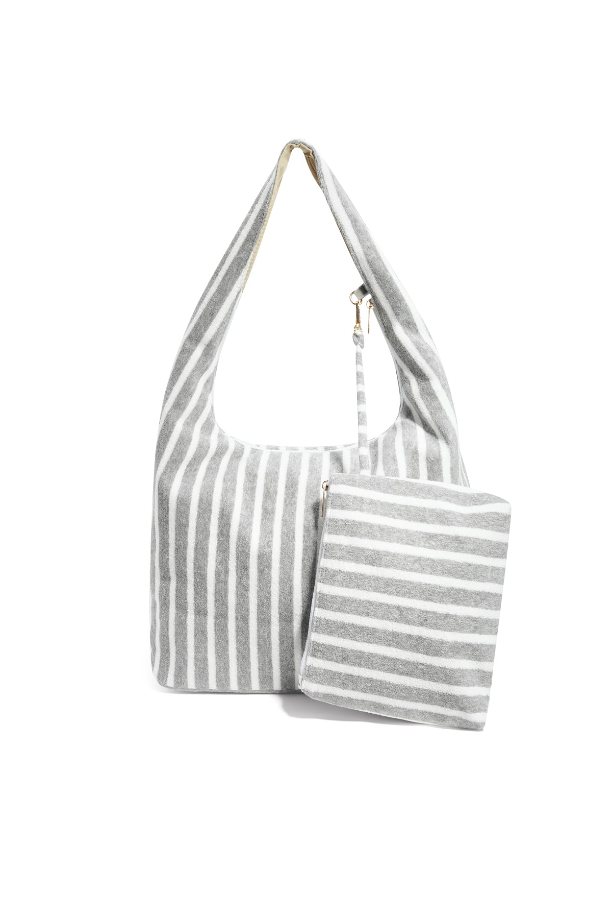 Chic Hobo Bag for Spring/Summer in Grey, Pink, Green