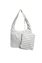 Chic Hobo Bag for Spring/Summer in Grey, Pink, Green