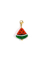 Chic Red Resin Fruit Ring for Stylish Summer