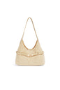 Chic Khaki Suede Shoulder Bag for Women