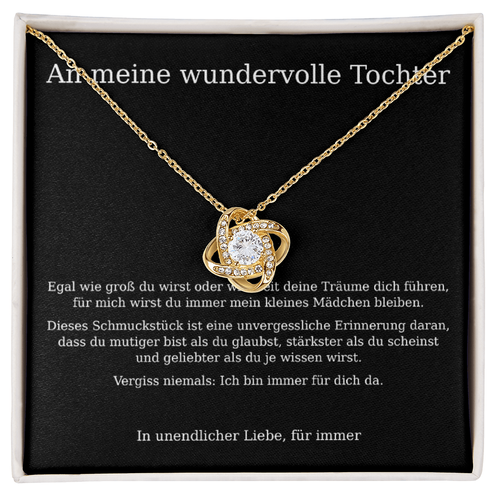 Love Knot Forever – Halskette für meine Tochter