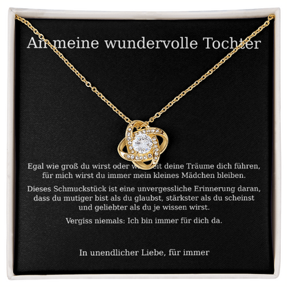 Love Knot Forever – Halskette für meine Tochter