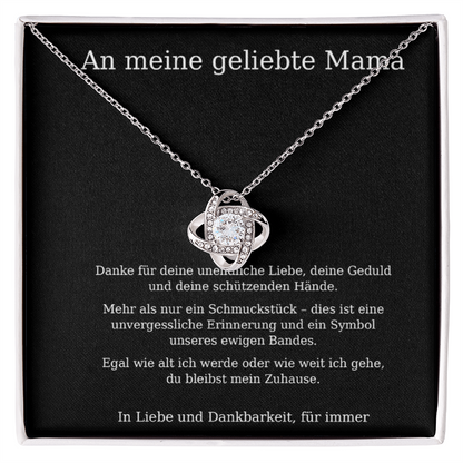 Love Knot Forever – Halskette "Für meine Mama"