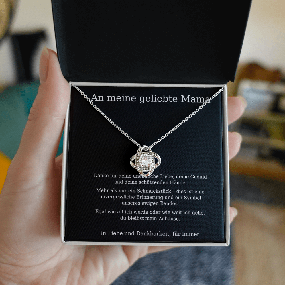 Love Knot Forever – Halskette "Für meine Mama"