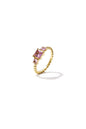 Elegant Gold Color Zircon Ring for Women