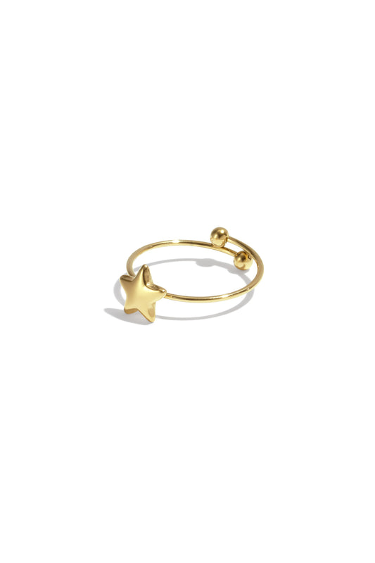 Stylish Adjustable Star Minimalist Ring