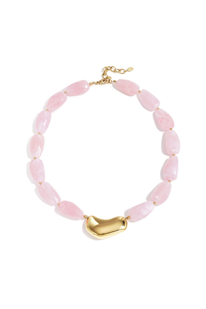 Chic Acrylic Beaded Necklace for Spring/Summer